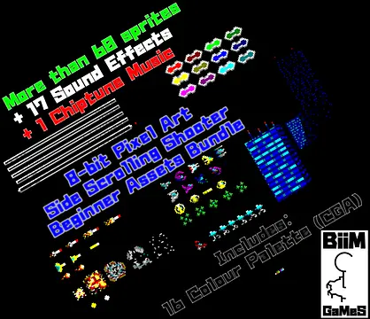 8bit Shooter Asset Bundle - Images