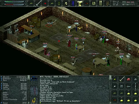 Astonia3 Return of Yendor - الشاشات