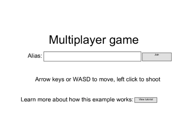 Laruin ang Multiplayer Template C2