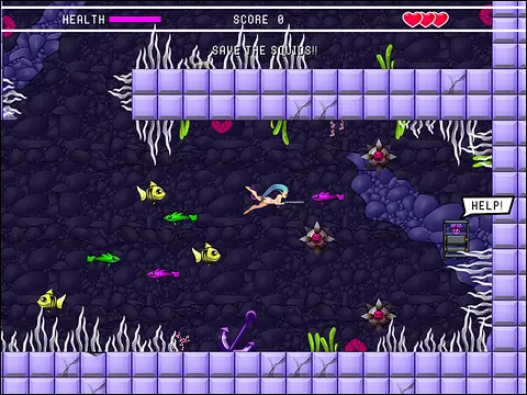 SquidGurl&TheSaltySeaMan - Gambar