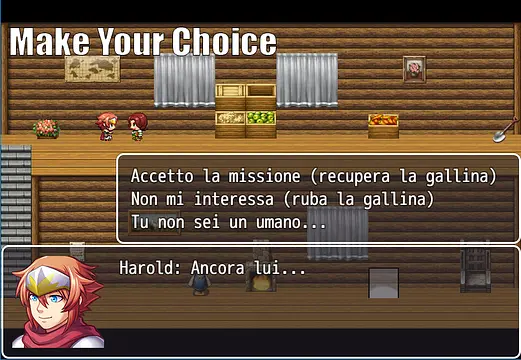 Make Your Choice Beta 0.2 - หน้าจอ