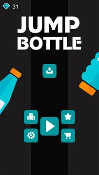 Jump Bottle Flip - Skärmdumpar