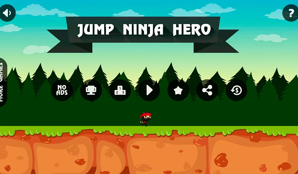 Spiele Jump Ninja Hero