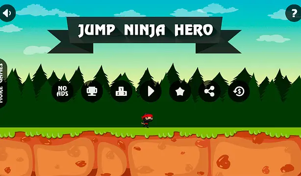 Jogue Jump Ninja Hero