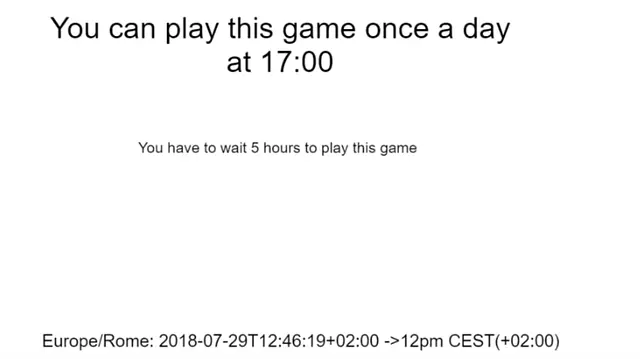 Juega a Check Time Zone using C2