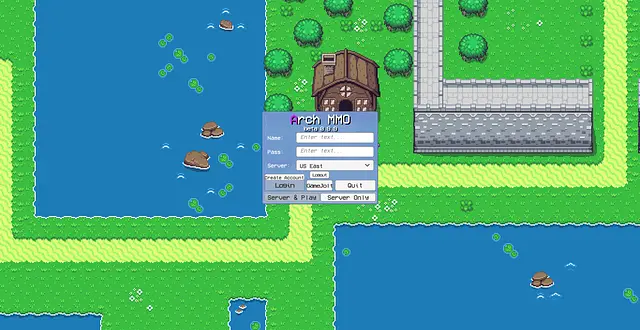 Arch MMO | 2D MMORPG - หน้าจอ