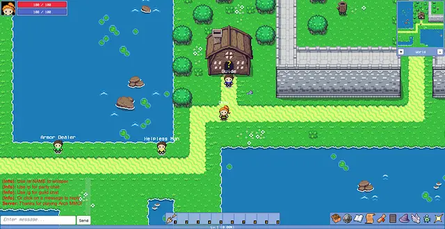 Arch MMO | 2D MMORPG - Obrázky