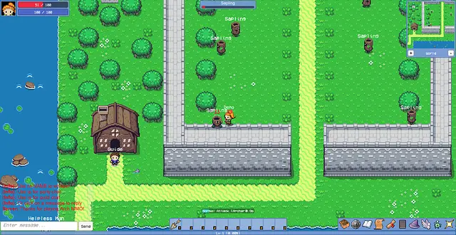 Arch MMO | 2D MMORPG - Screenshots