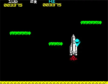 JetPac - الشاشات