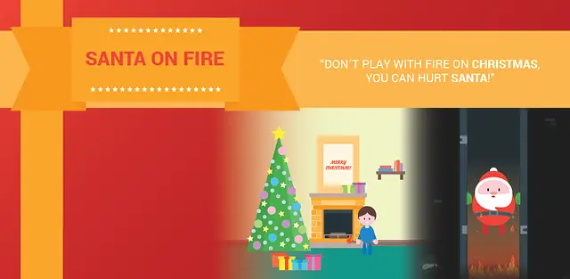 Laruin ang Santa on Fire