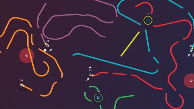 Curve Fever Pro - Скріншоти