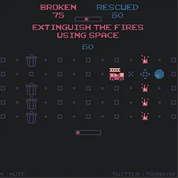 Fast Fast Fire - หน้าจอ