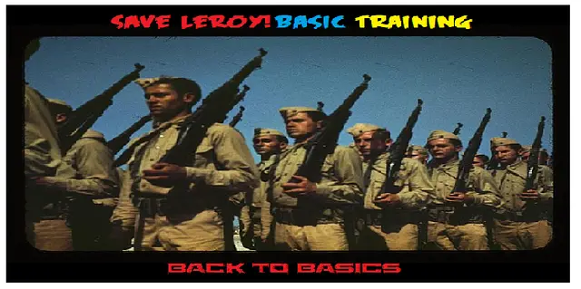 Save Leroy Basic Training - Afbeeldingen
