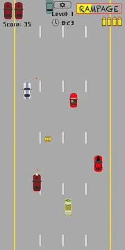 Road To Rage - หน้าจอ