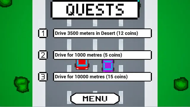 Endless Road - หน้าจอ