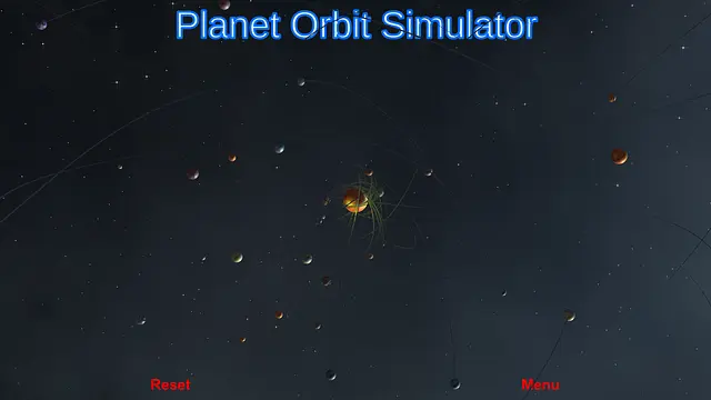 Planet Simulator - หน้าจอ