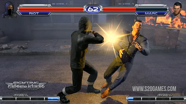 Fighting Generation Demo - Skärmdumpar