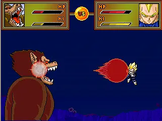 DB -US -Oozaru Fight - Immagini