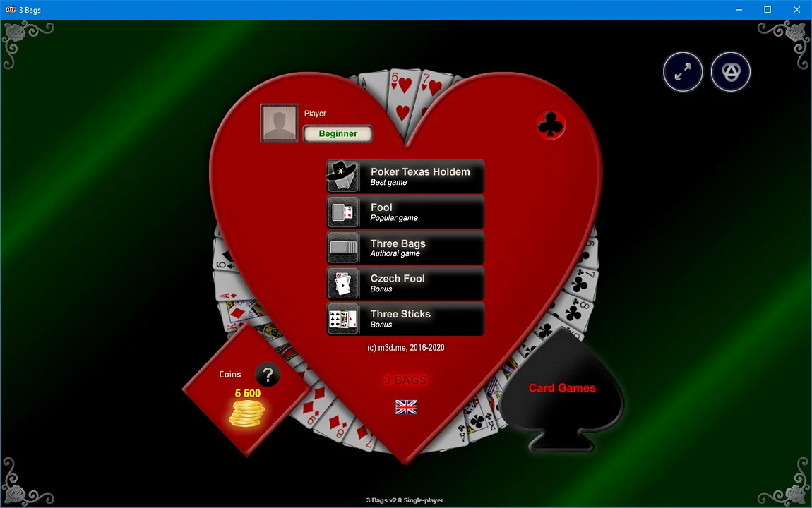 Mainkan Poker 3 Bags