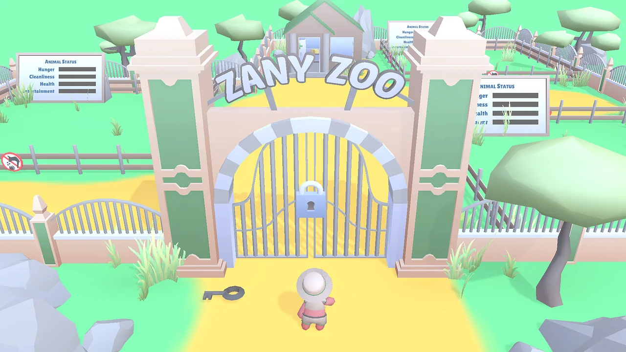 Играть в Zany Zoo