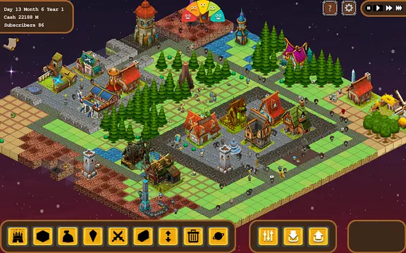 Fantasy World On. Tycoon - Gambar