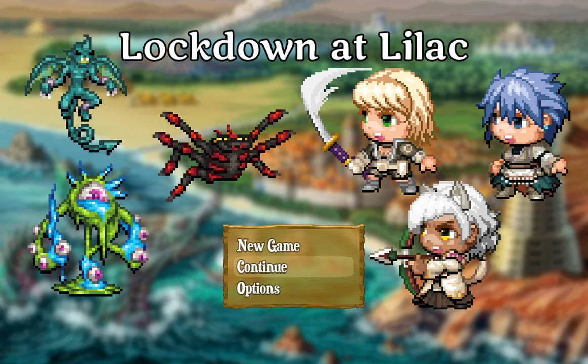 Laruin ang Lockdown in Lilac