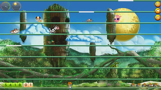 Jumping Gal - หน้าจอ