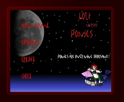 Loli versus Ponies - Скріншоти