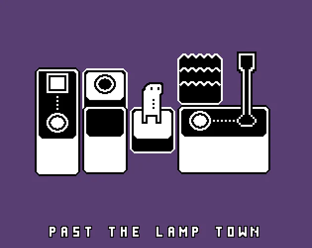 Mainkan Past The Lamp Town