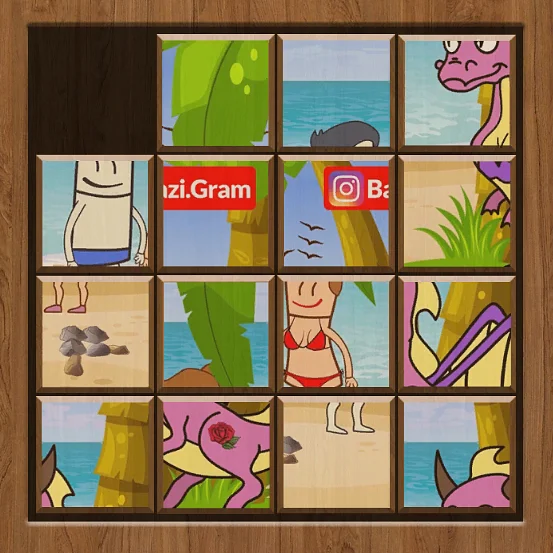 Hrát Puzzle BaziGram 1