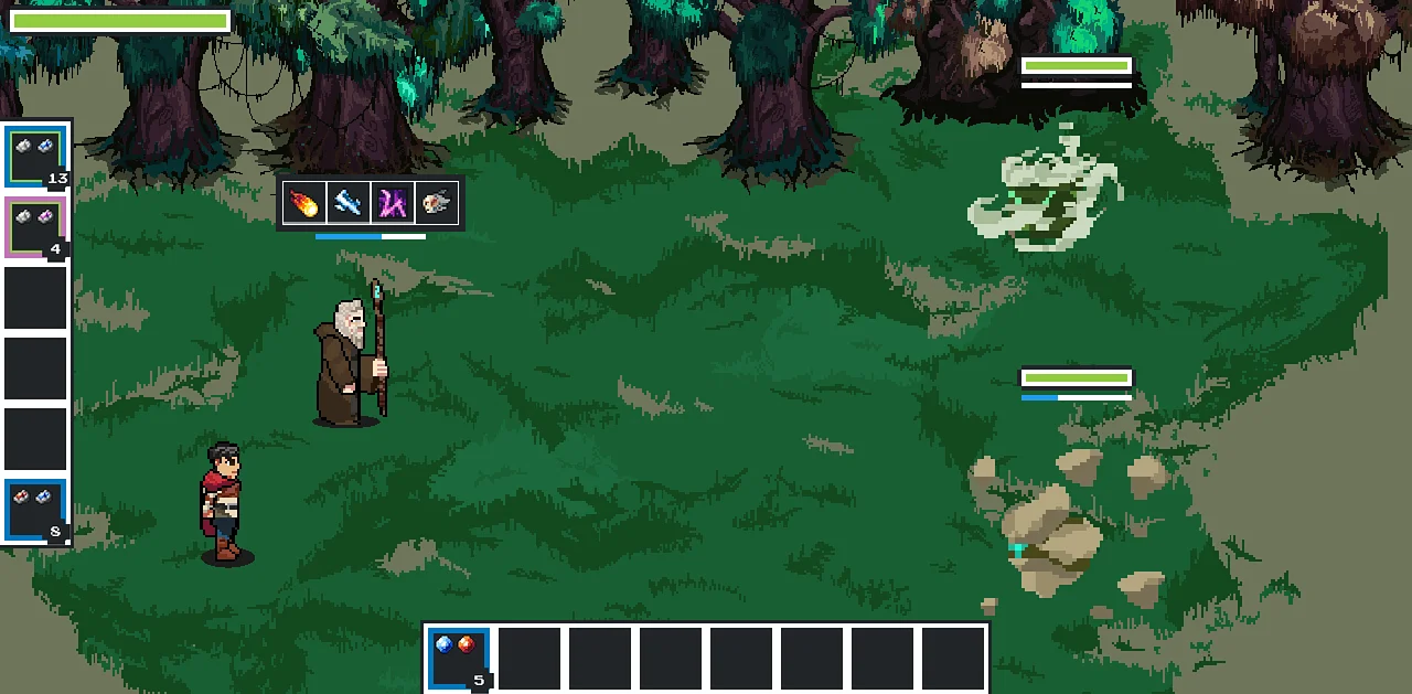 Spela Blind wizard's assistant