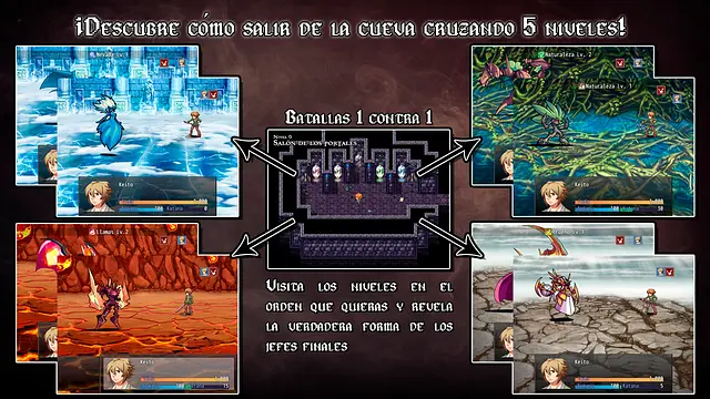 Bookers RPG - Zrzuty ekranu