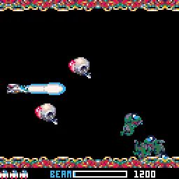 R-type - หน้าจอ