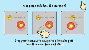 Safe Distance Sq. 😷 - Images