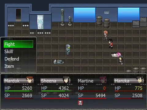 Götterdämmerung RPG - الشاشات