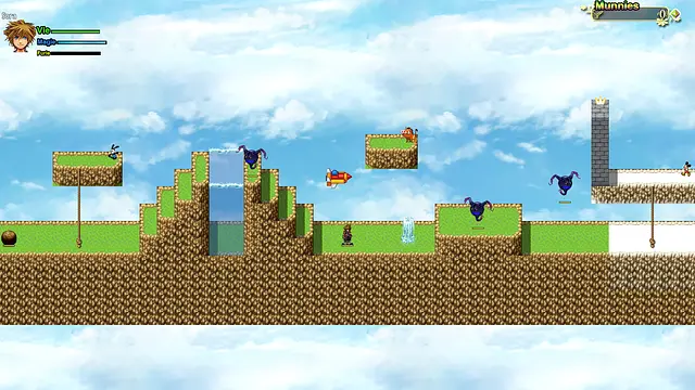 玩 KH3 Plateforme 2D