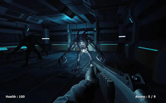 Evil Space Base : FPS - Zrzuty ekranu