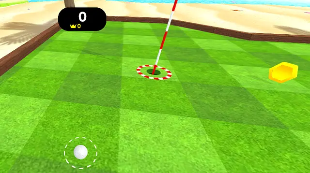 Golf Adventures - หน้าจอ