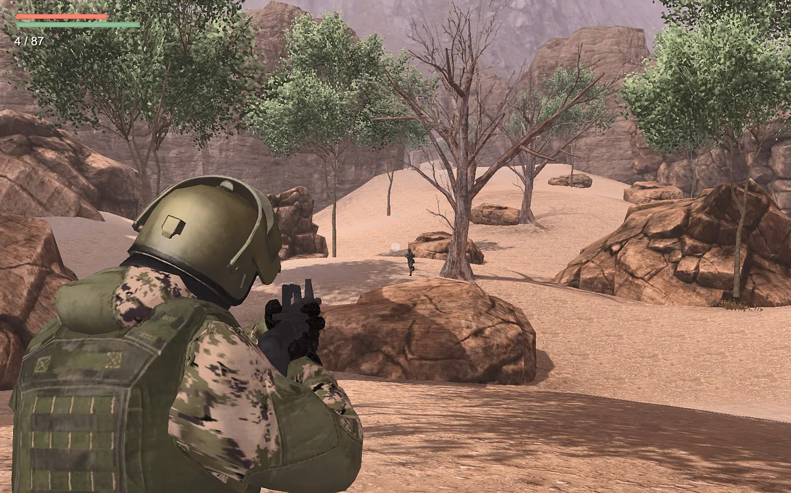 Mainkan Soldier of Sahara: Web
