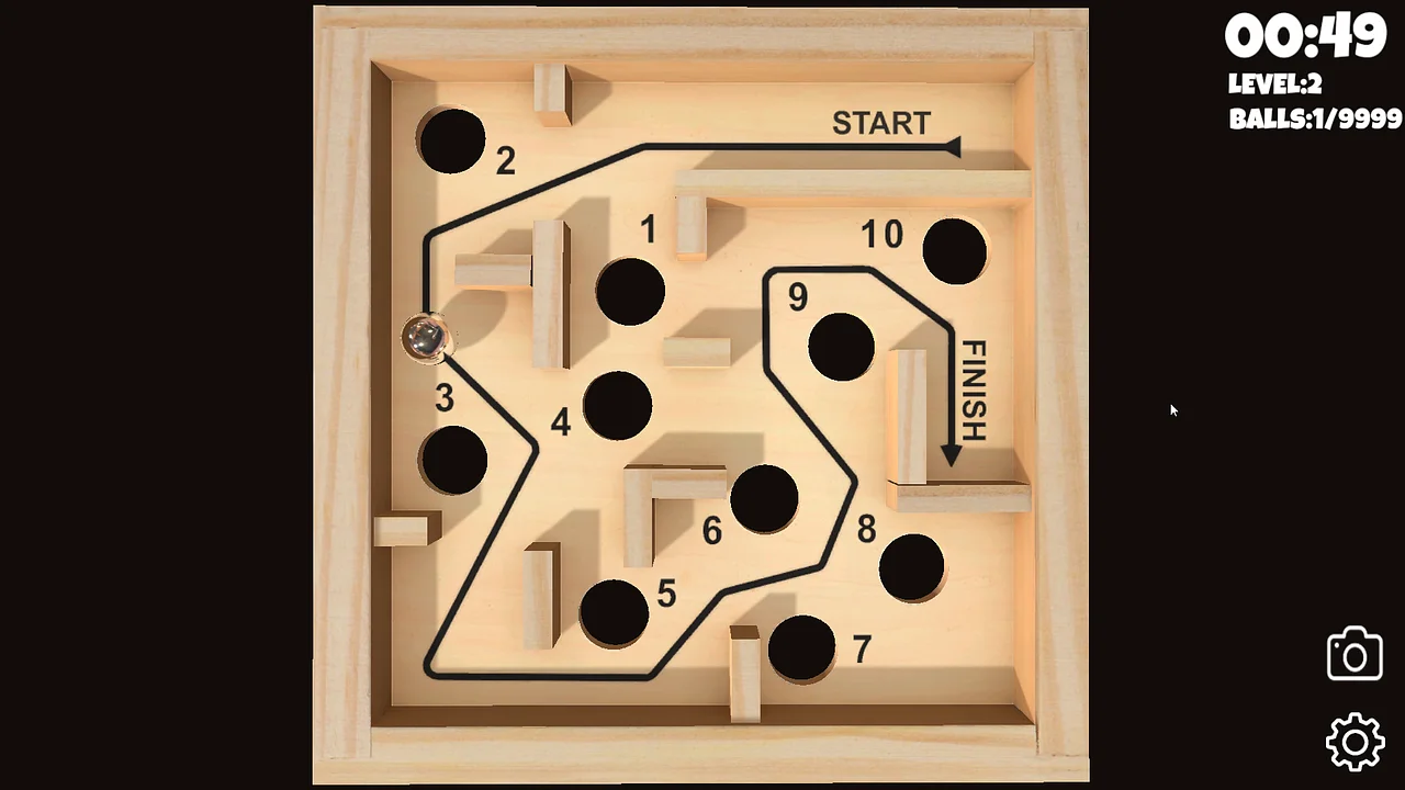 Juega a Marble Maze Challenge