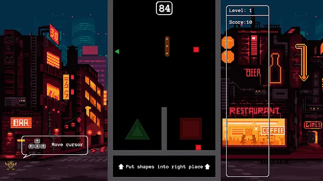 Играть в Shape Cascade