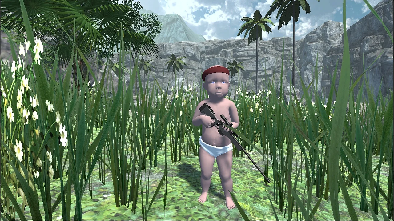 Play Baby Sniper In Vietnam:wb