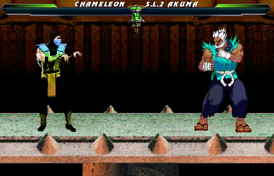 MK vs. SF: F.F.U - Gambar