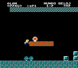 Alan in Super Mario Bros - Στιγμιότυπα