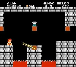 Alan in Super Mario Bros - Στιγμιότυπα