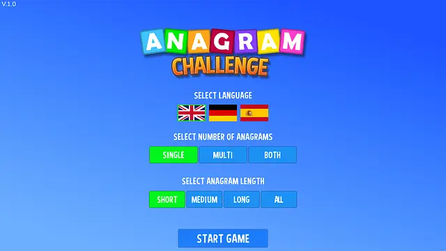 Anagram Challengeをプレイする