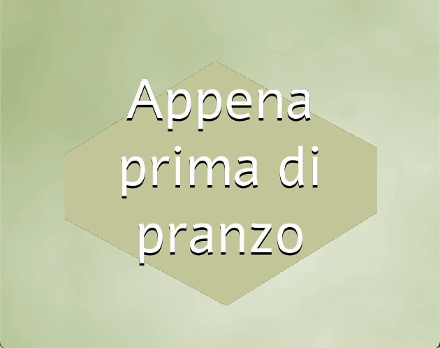 เล่น Appena prima di pranzo