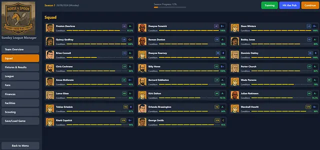 Sunday League Manager - Afbeeldingen