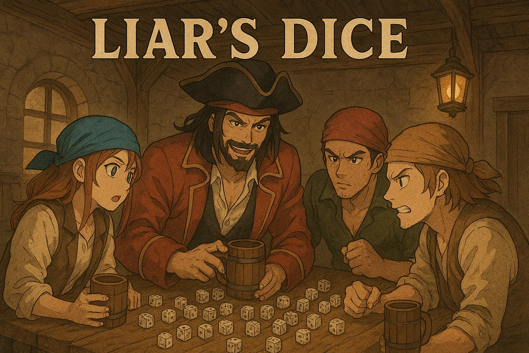 Joue à Liar's Dice
