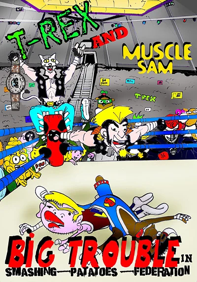 Play T-Rex and Muscle Sam